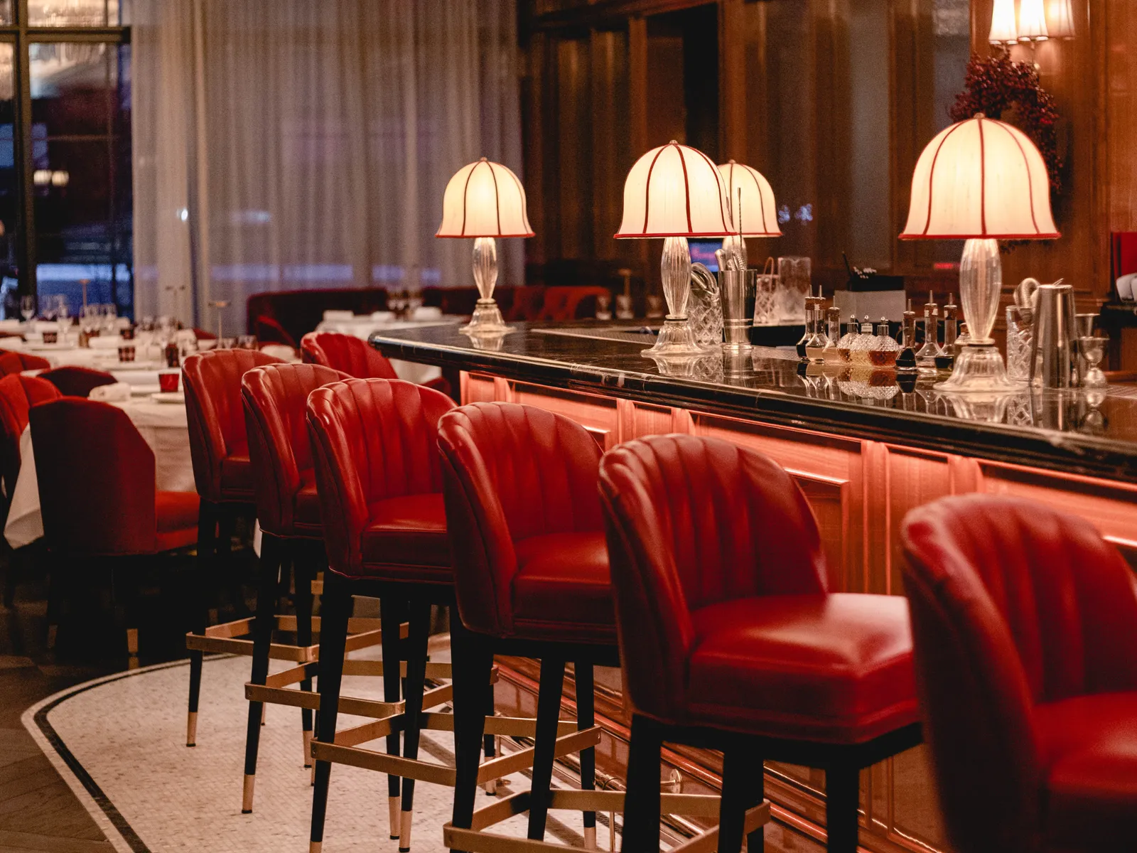Bar at Brasserie Fouquet's New York